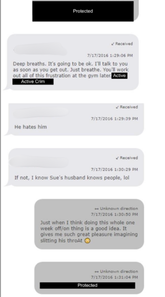 text message exchange